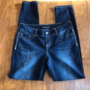 Maurices skinny jean, size L-R on tag, fits like a 10 Long